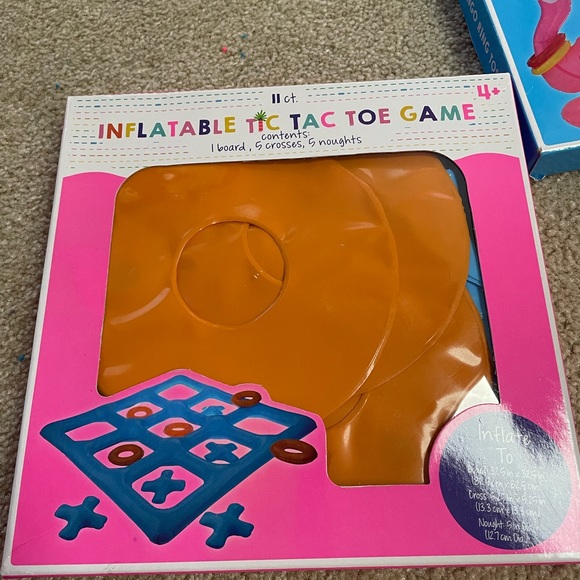 Inflatable Pool Games (Ring Toss and Tic Tac Toe) - Picture 2 of 5